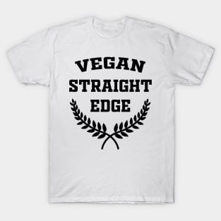 Straight edge vegan T-Shirt